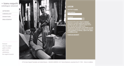 Desktop Screenshot of catalogue.noguchi.org